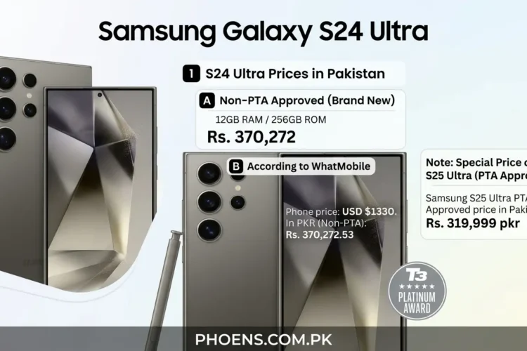 Samsung S24 Ultra Price in Pakistan